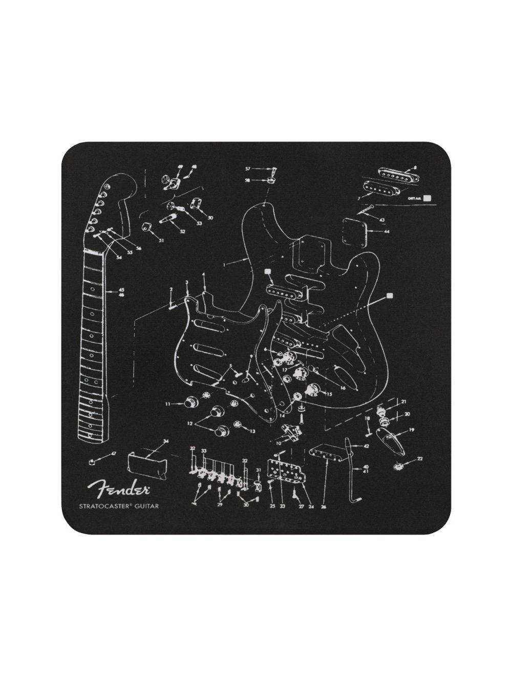 Fender Mousepad - Exploded Strat