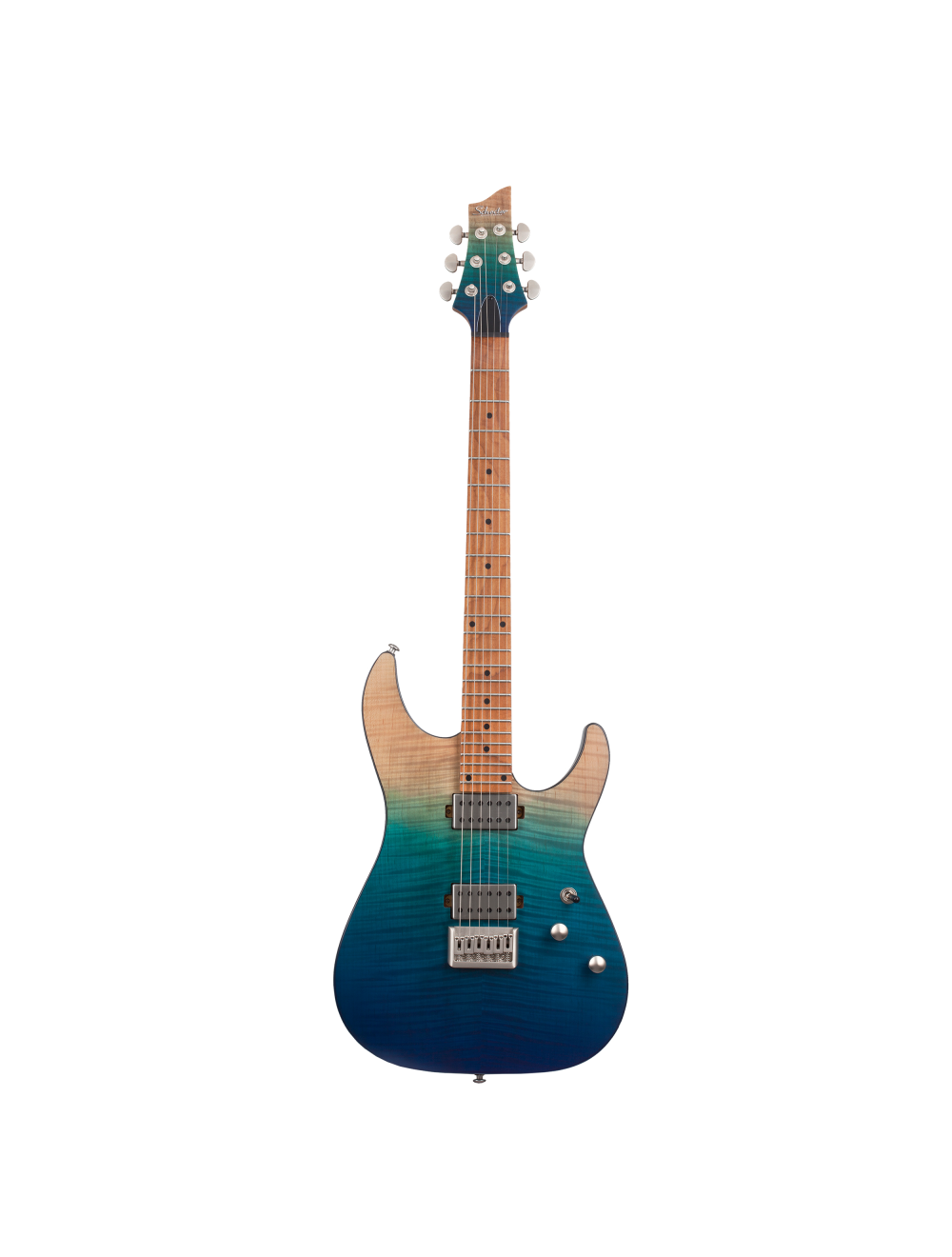 Schecter C-1 Standard Plus Electric Guitar - Blue Fade - Open Box