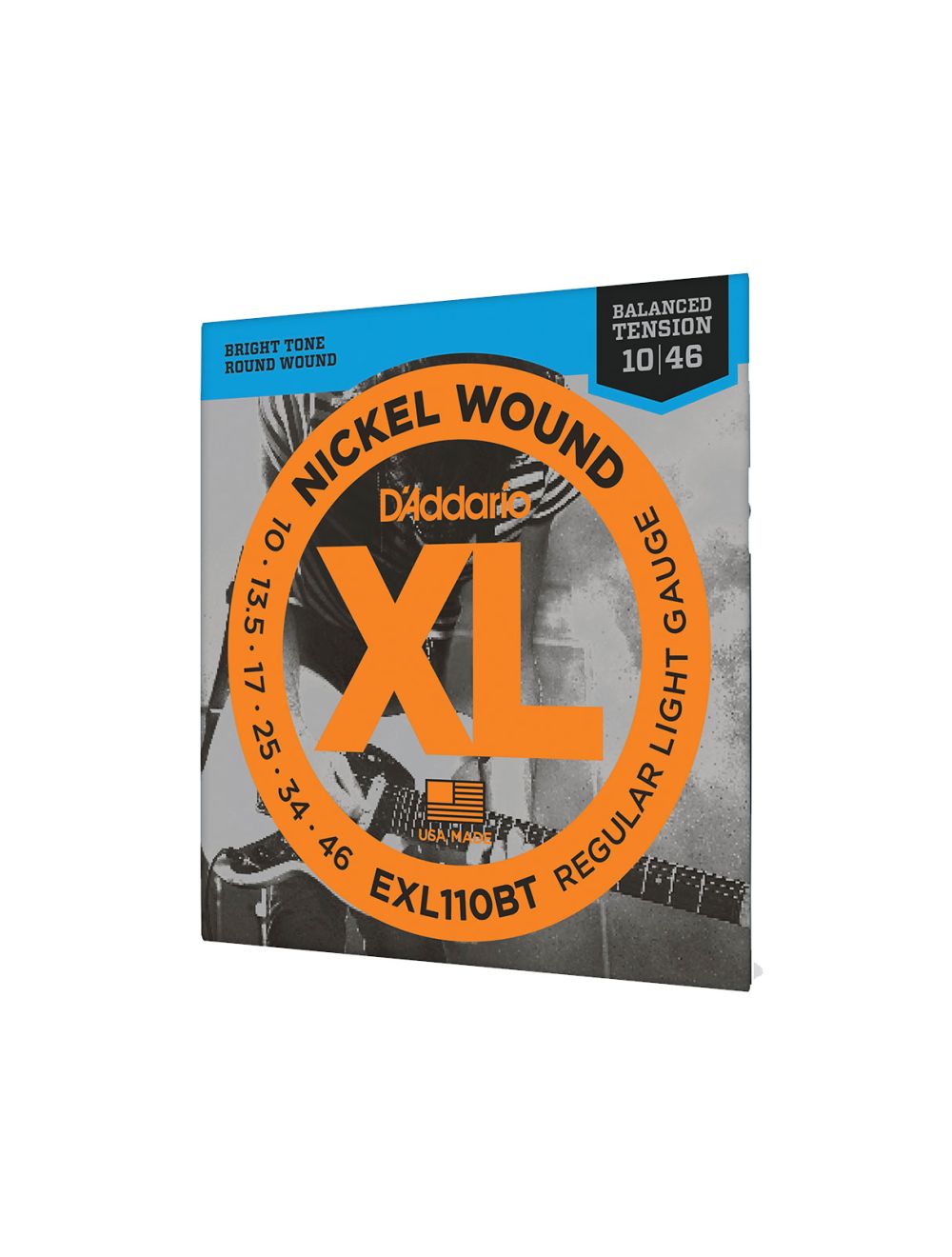 D'Addario EXL110BT XL Nickel Balanced Tension Guitar Strings - 10-46 Gauge