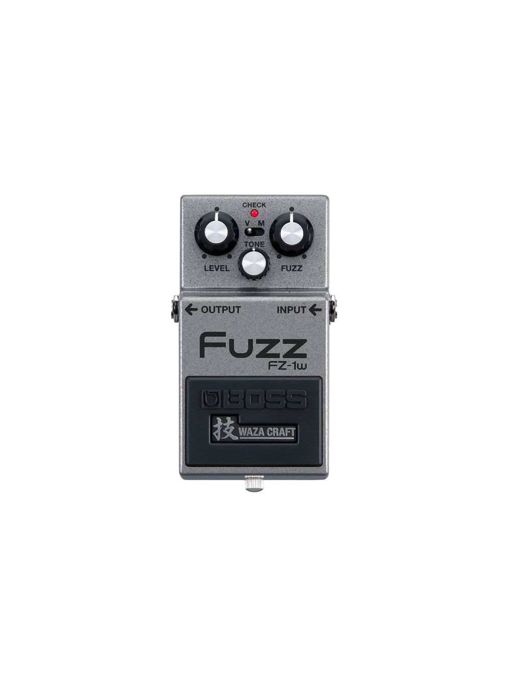 Boss WAZA Fuzz Pedal FZ-1W + 2x Gator Patch Cable 3 Pack