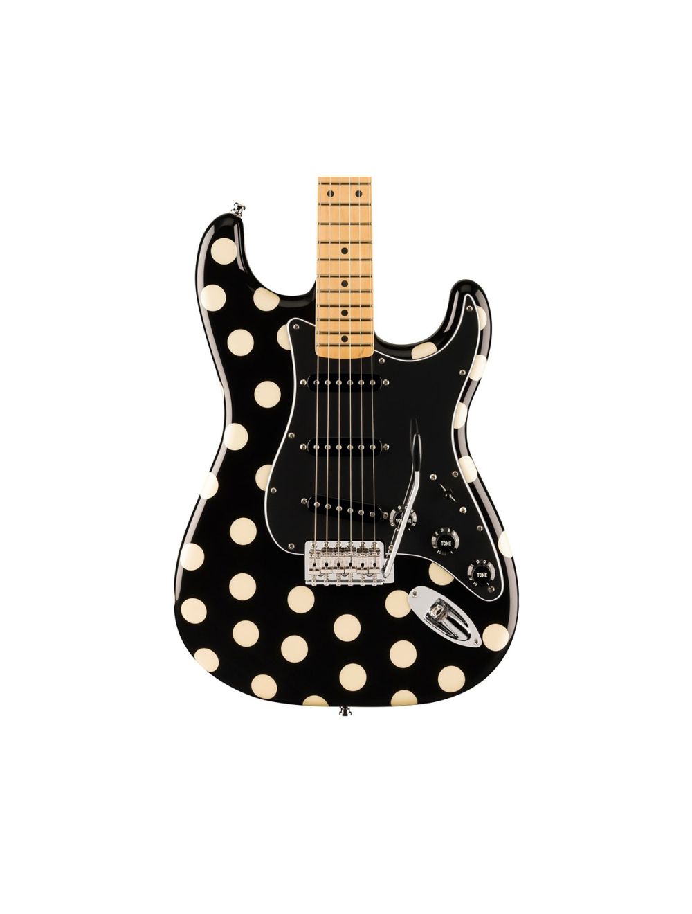 Used Fender Buddy Guy Signature Stratocaster - Polka Dot Finish w/ Maple FB