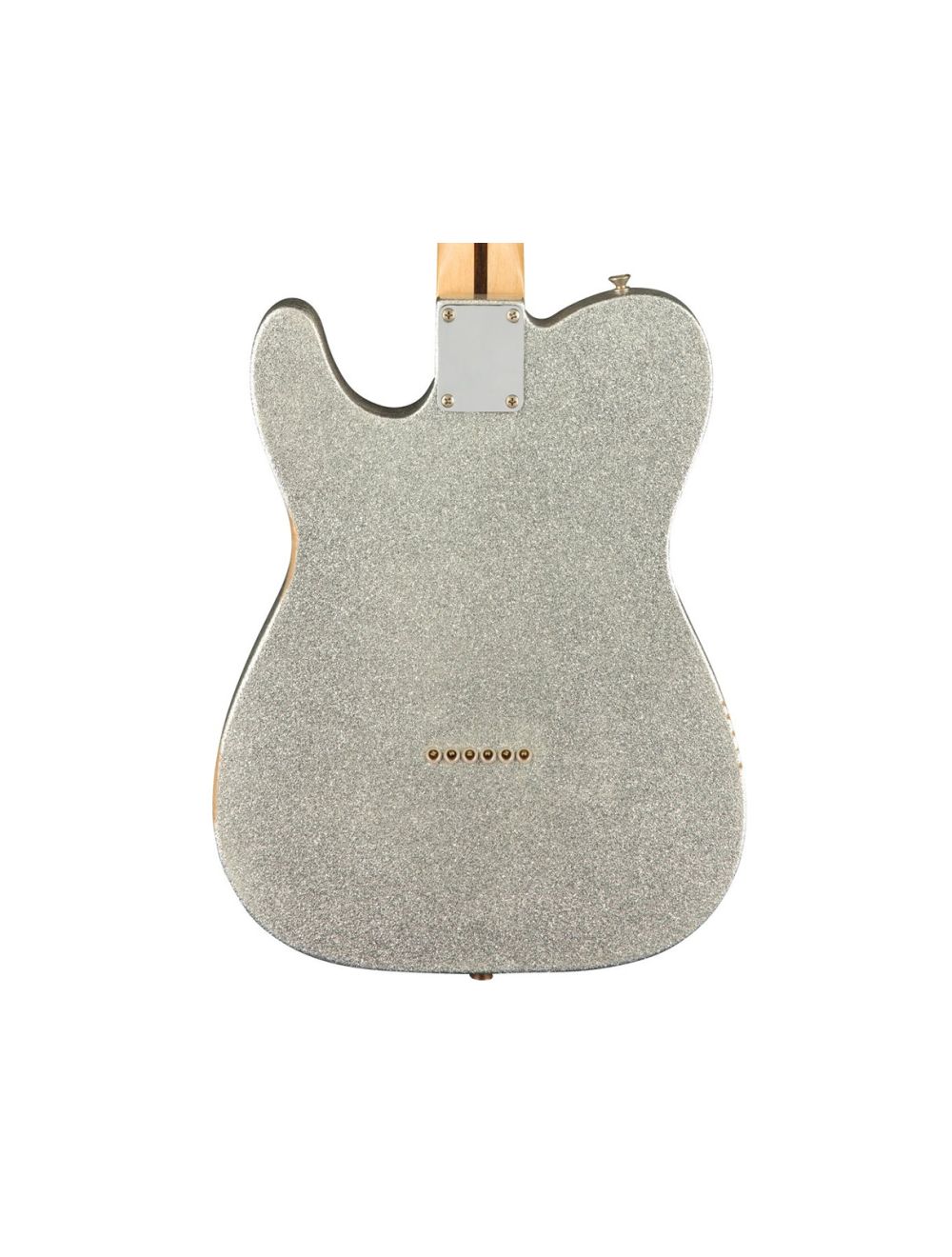 Fender Brad Paisley Road Worn Telecaster - Silver Sparkle w/ Maple Fingerboard