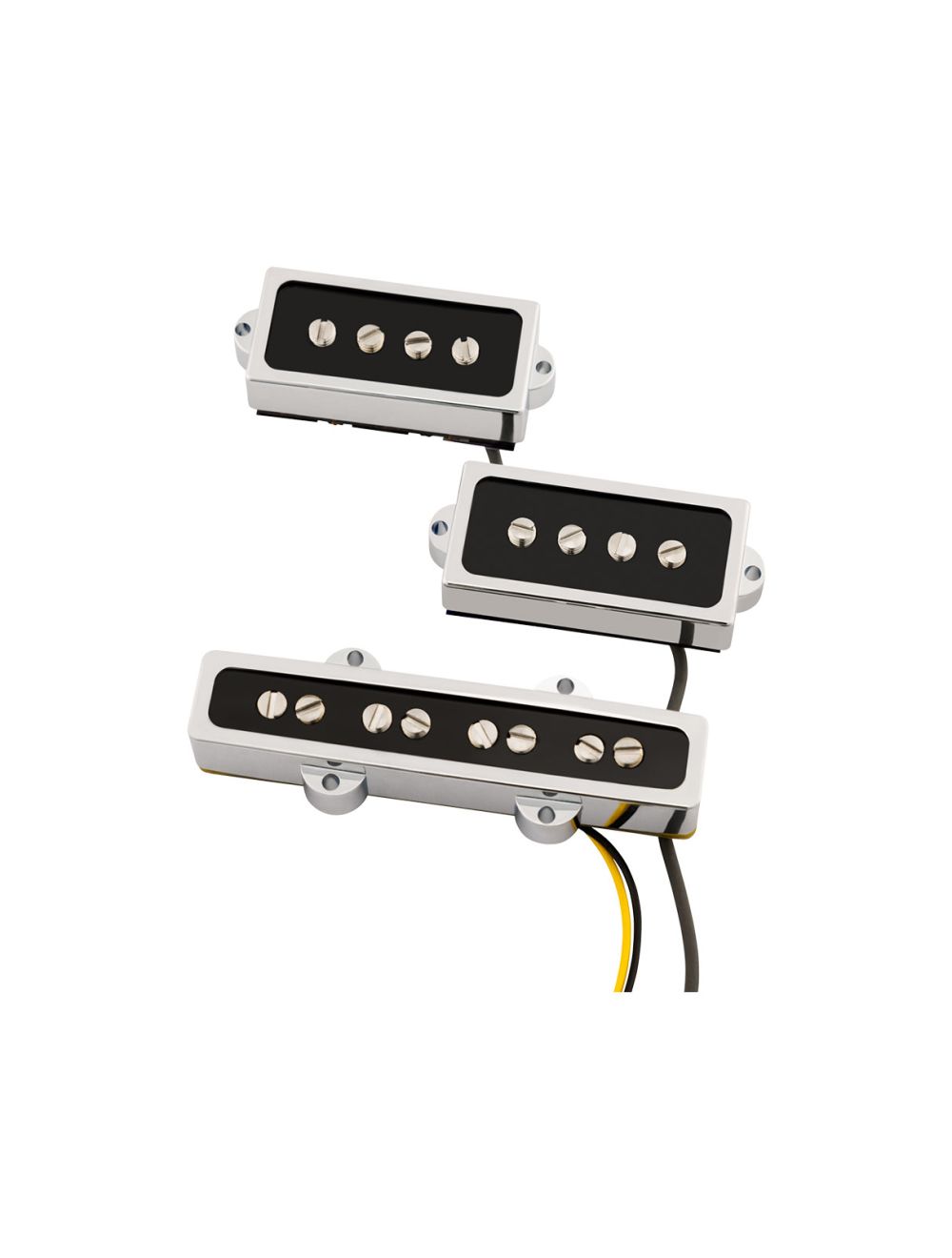 Fender Cobalt Chrome P/J Bass Pickup Set