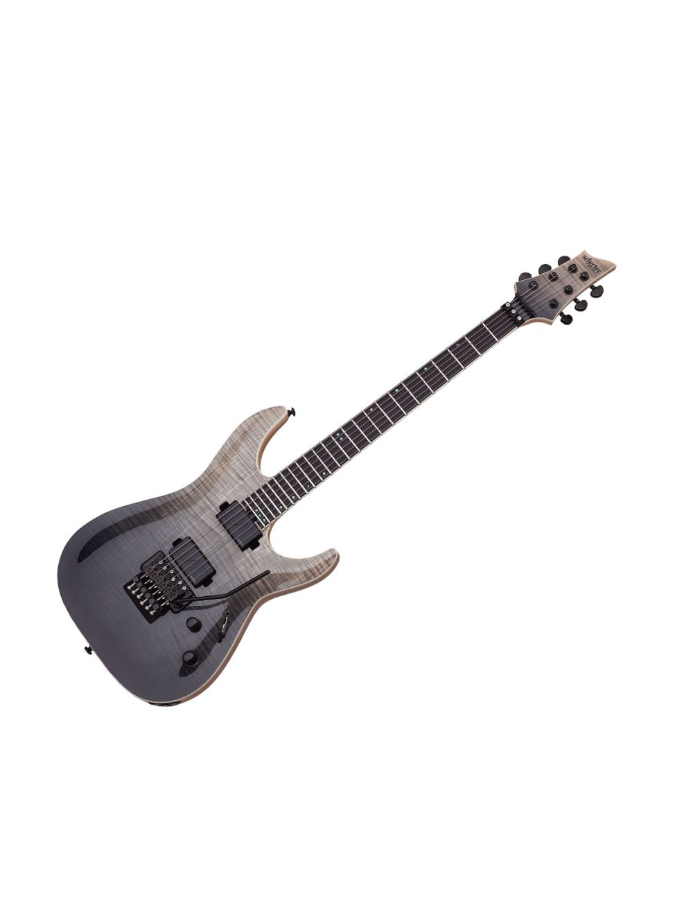 Schecter C-1 FR SLS Elite Electric Guitar - Black Fade Burst - B-Stock