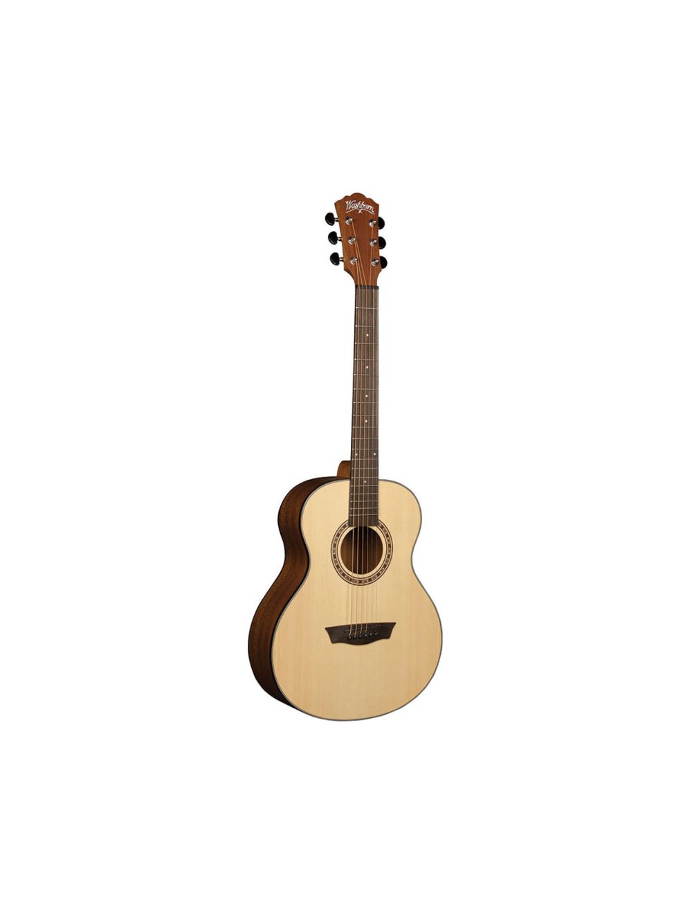Washburn AGM5K Apprentice Series G-Mini Acoustic Guitar - Natural