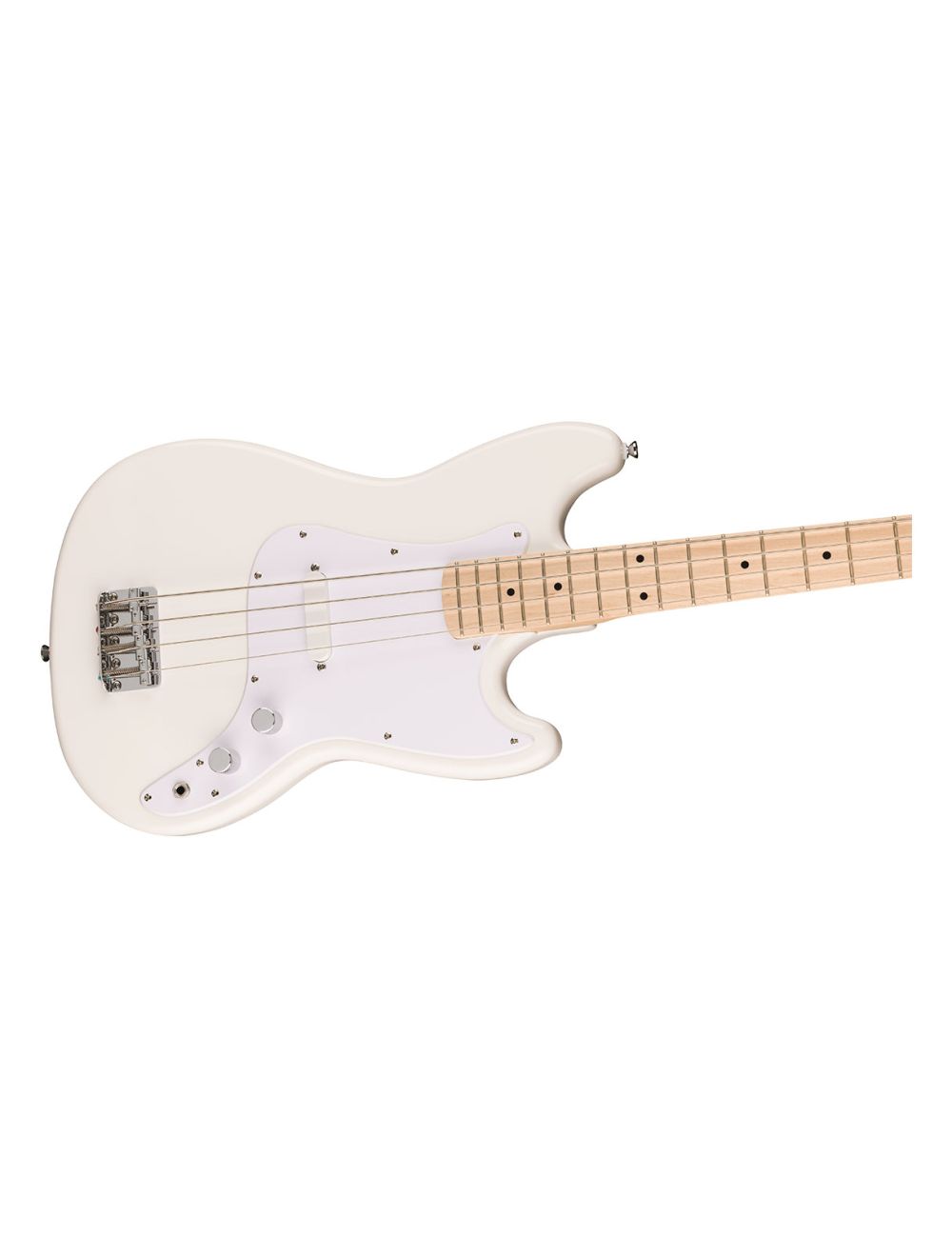 Squier Sonic Bronco Bass - Arctic White w/ Maple Fingerboard