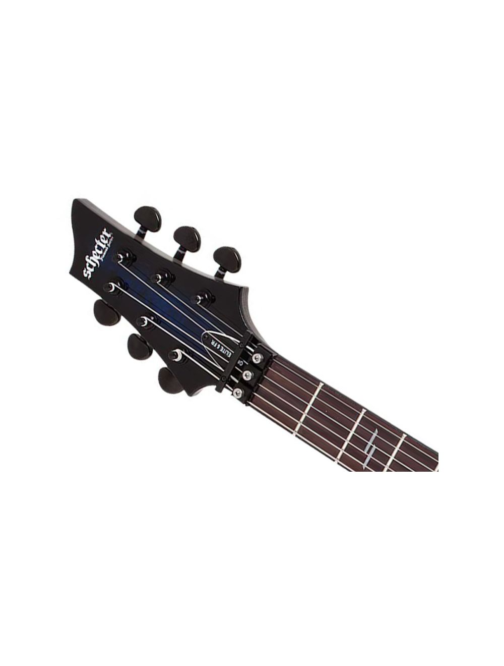 Schecter Omen Elite-6 FR Electric Guitar - See Thru Blue Burst - Open Box