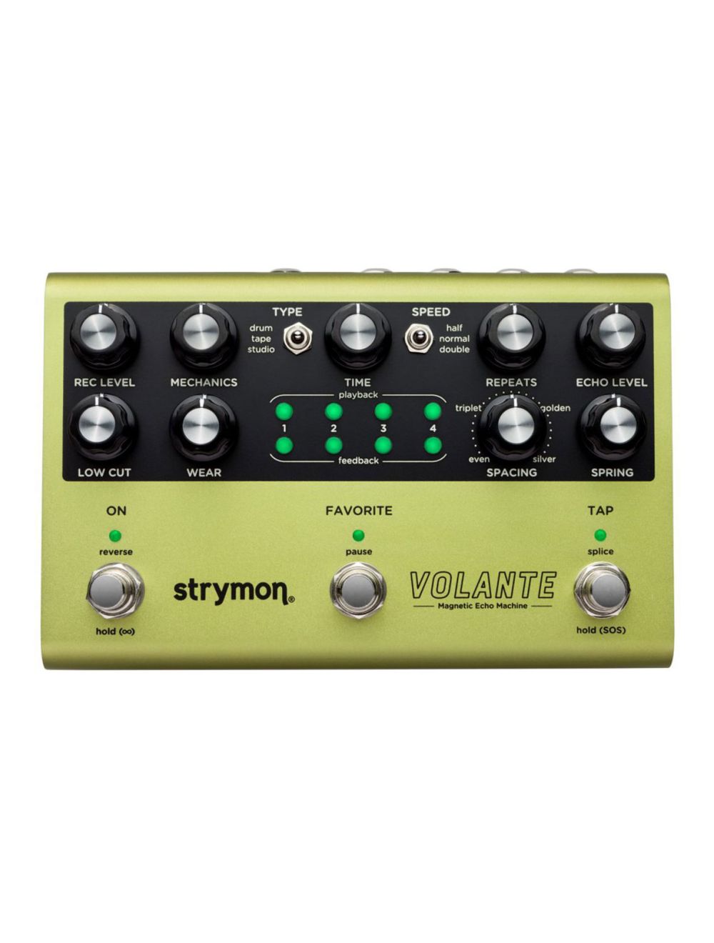 Strymon Volante Magnetic Drum and Tape Echo Delay Effect Pedal - Used