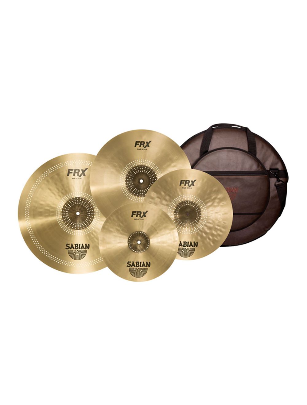 Sabian FRX PrePack Cymbal Set with FREE Vintage Cymbal Bag