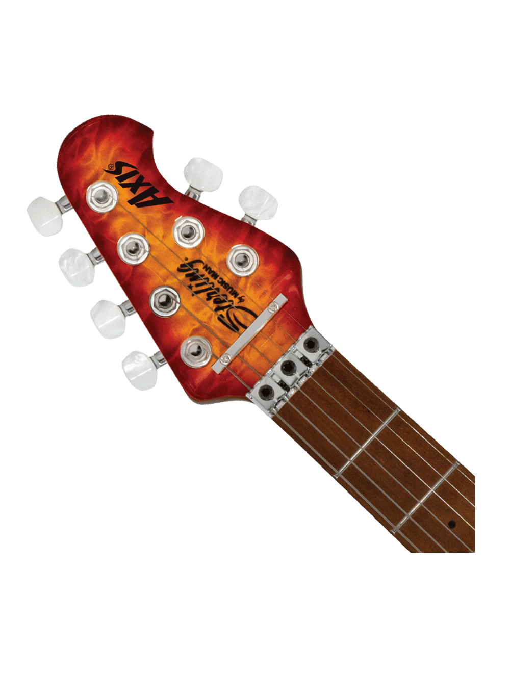 Sterling by Music Man Axis AX50 Quilted Maple Top Electric Guitar - Lava Burst