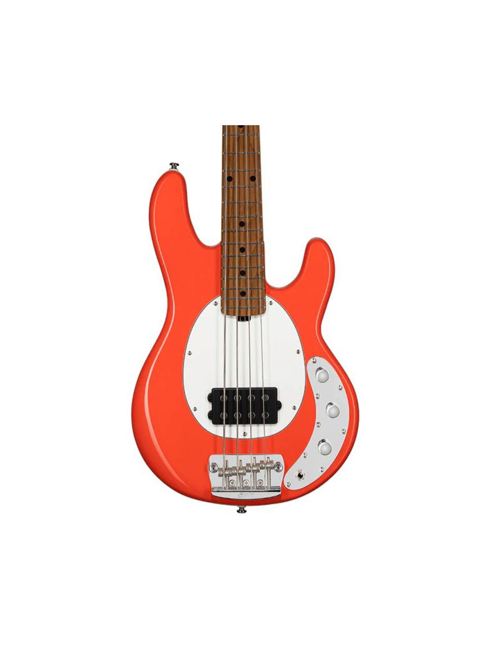 Sterling by Music Man StingRay Short Scale RAYSS4 - Fiesta Red
