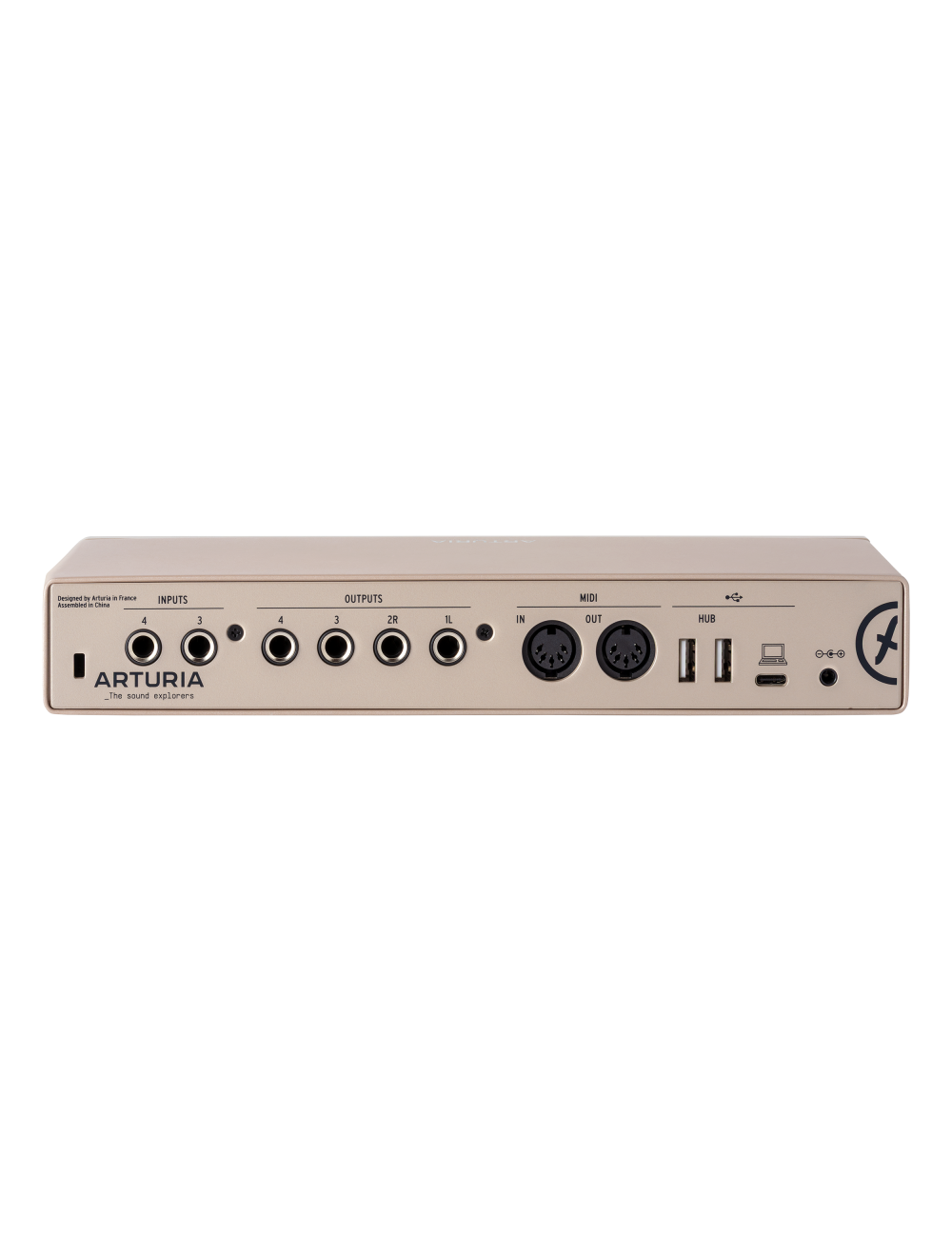 Arturia MiniFuse 4 USB-C Audio Interface - Champagne Edition