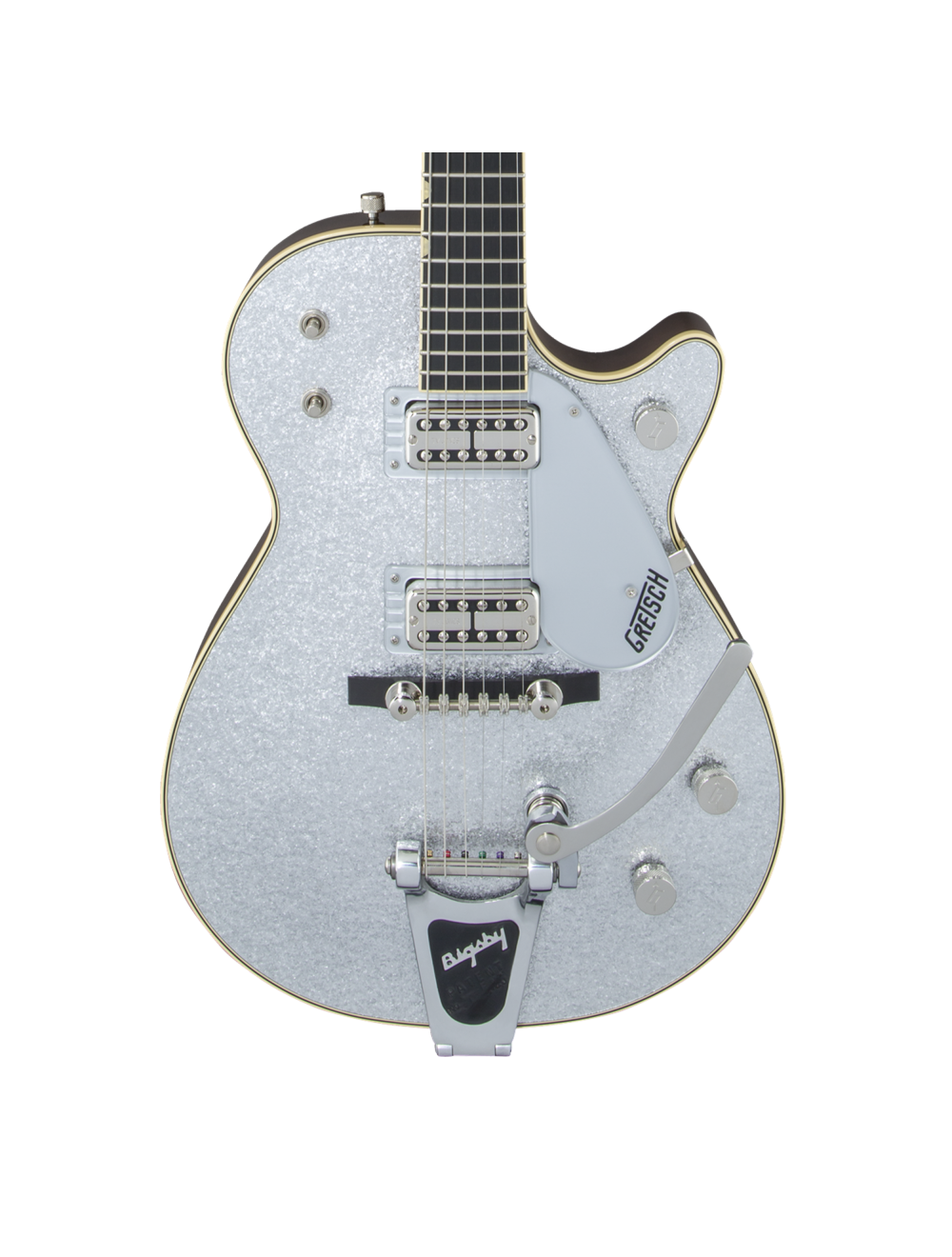 Gretsch G6129T-59 Vintage Select ’59 Silver Jet Silver Sparkle
