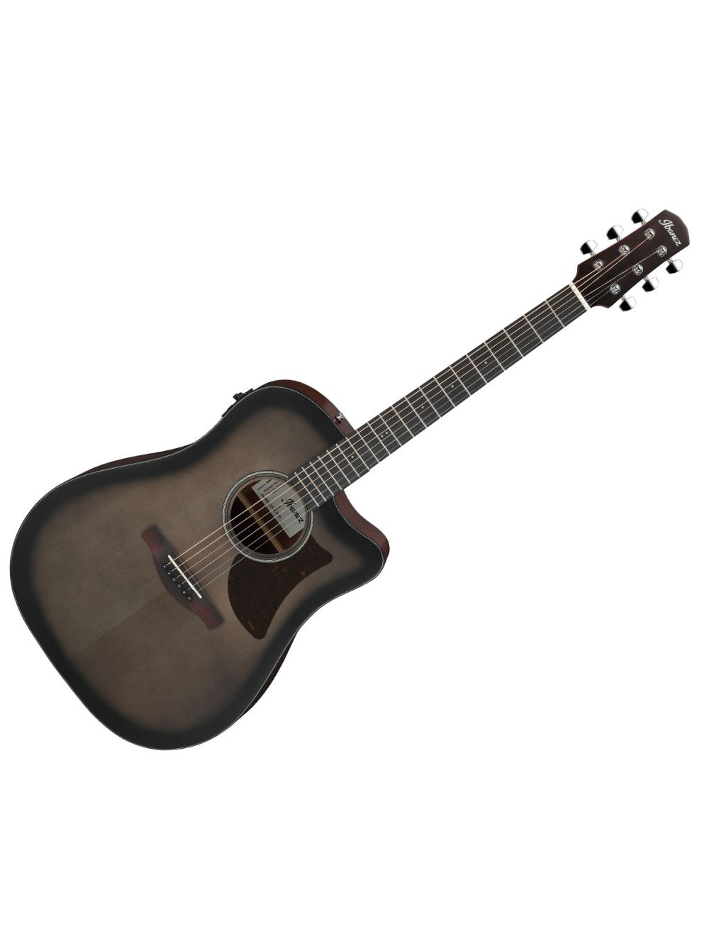 Ibanez AAD50CETCB Advanced Acoustic A/E Guitar - Transparent Charcoal Burst