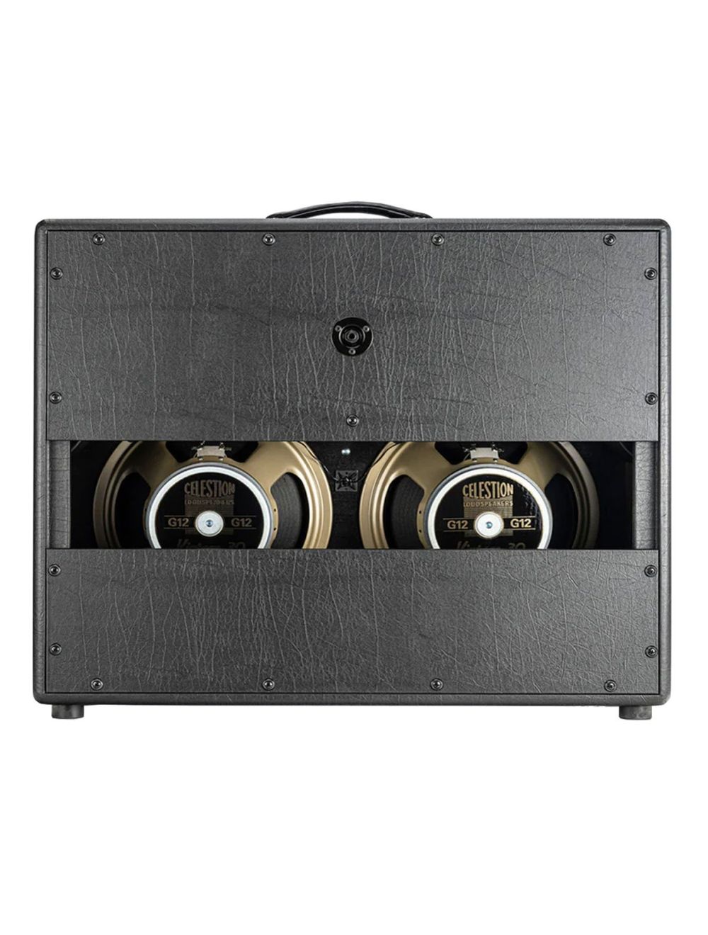 Bad Cat Hot Cat 2x12 Extension Cabinet - Silver Speckled Grille/Piping