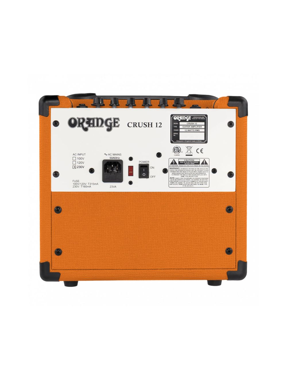 Orange Amplifiers Crush 12