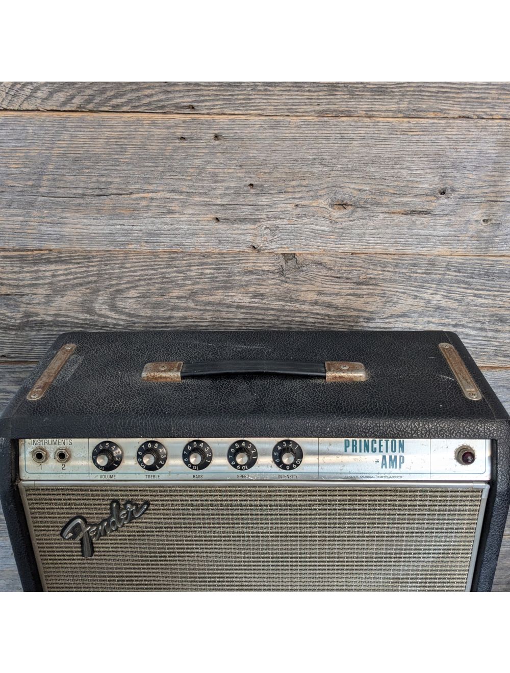 Used Fender 1969 Princeton Combo Amp w/Drip Edge Grill