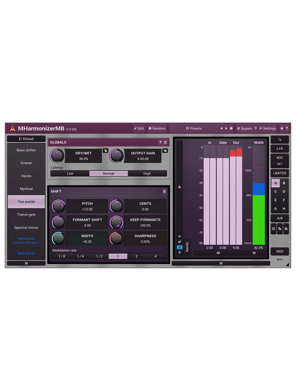 Melda MHarmonizerMB Add Harmonies, Widen/Enhance Recordings