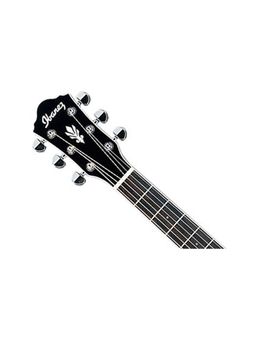 Ibanez AEG10II 6 String Acoustic Electric Guitar Transparent Blue Sunburst Gloss