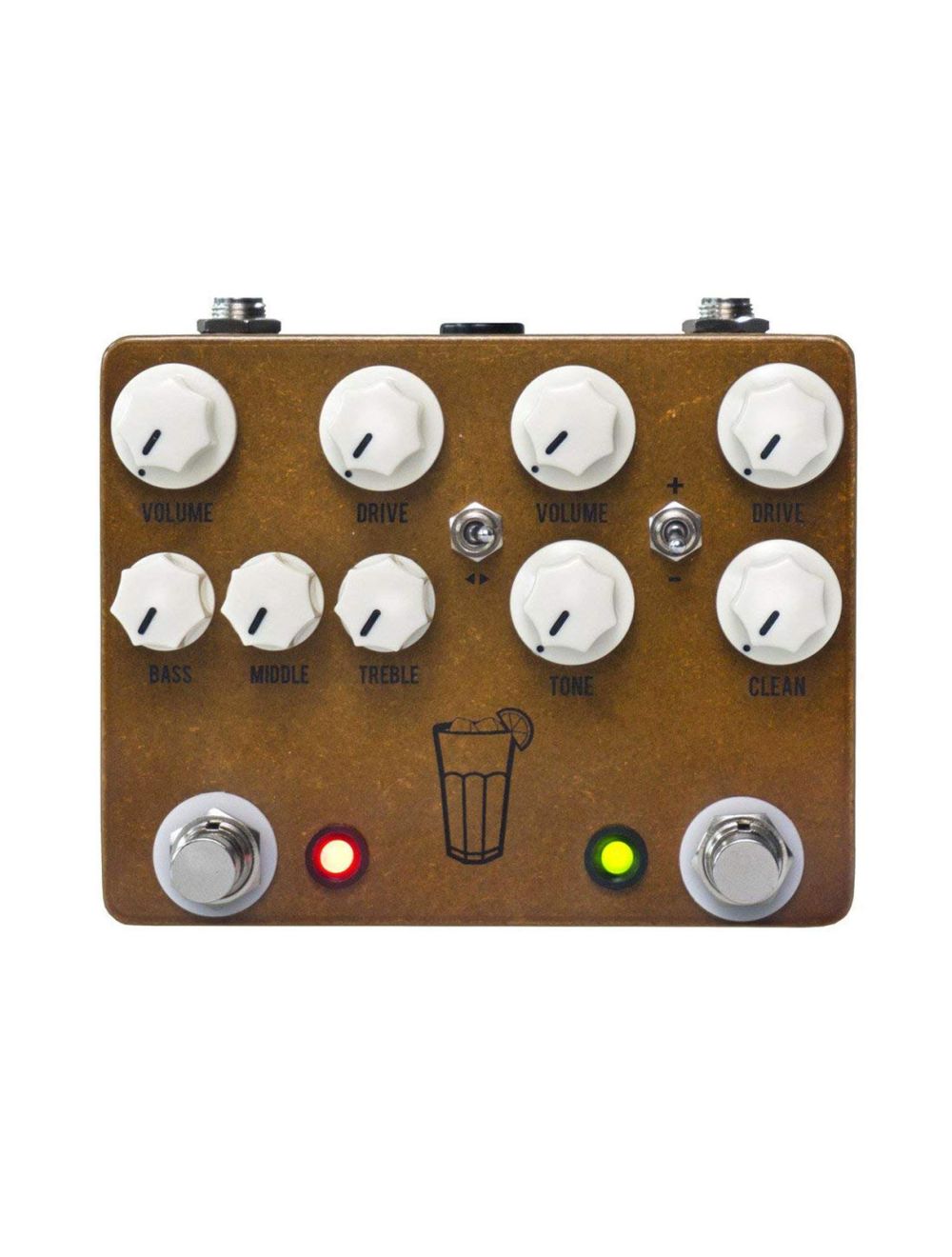 JHS Sweet Tea V3 2-in-1 Dual Overdrive Guitar Pedal