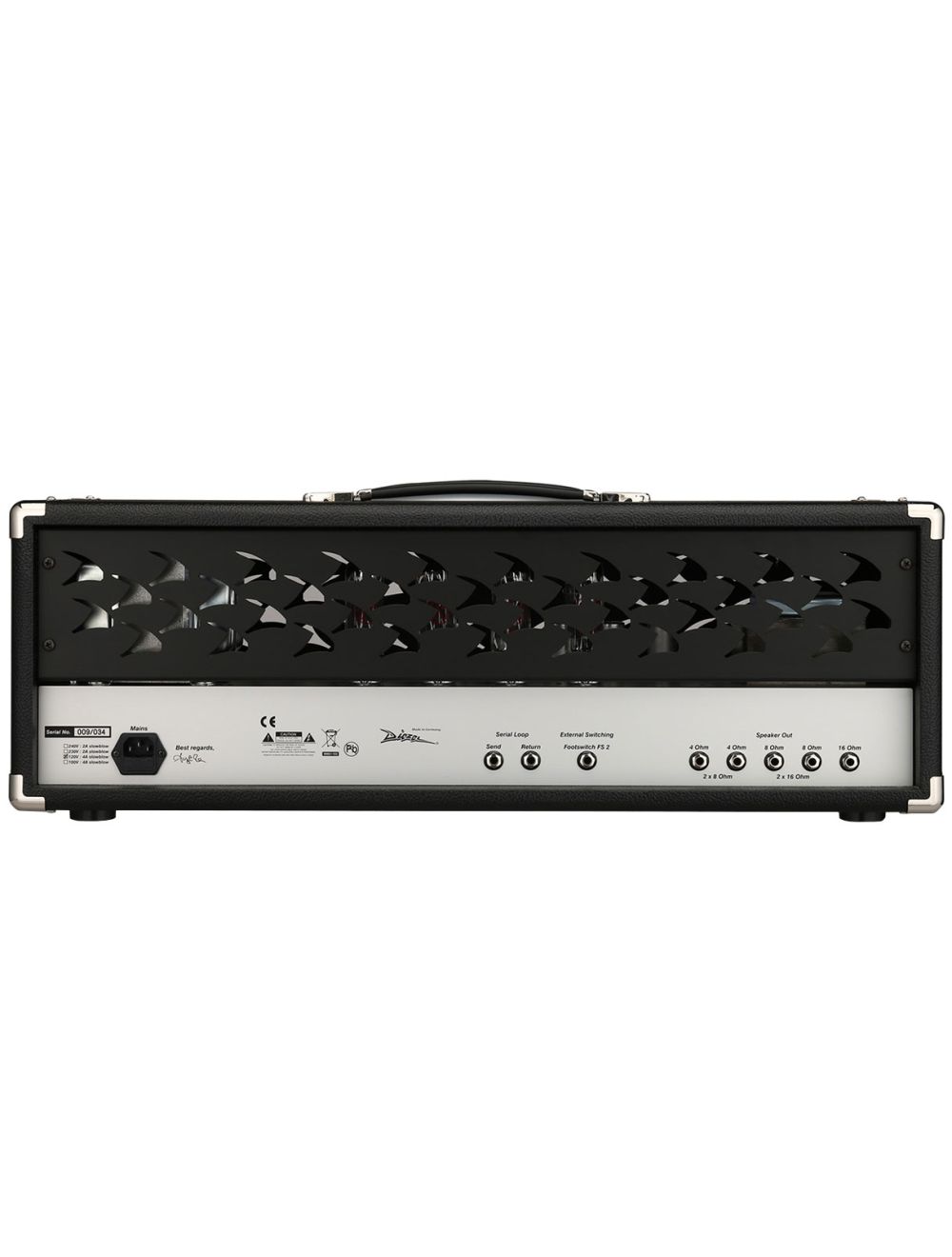 Diezel VH2 100-Watt 2-Channel Tube Head - Open Box