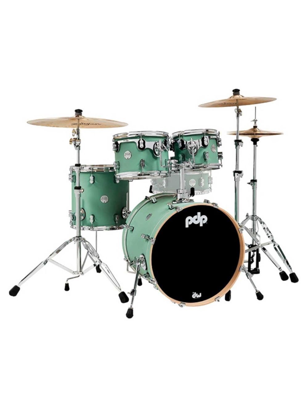 Open Box PDP Concept Maple 4-Piece Fusion Shell Pack - Satin Seafoam