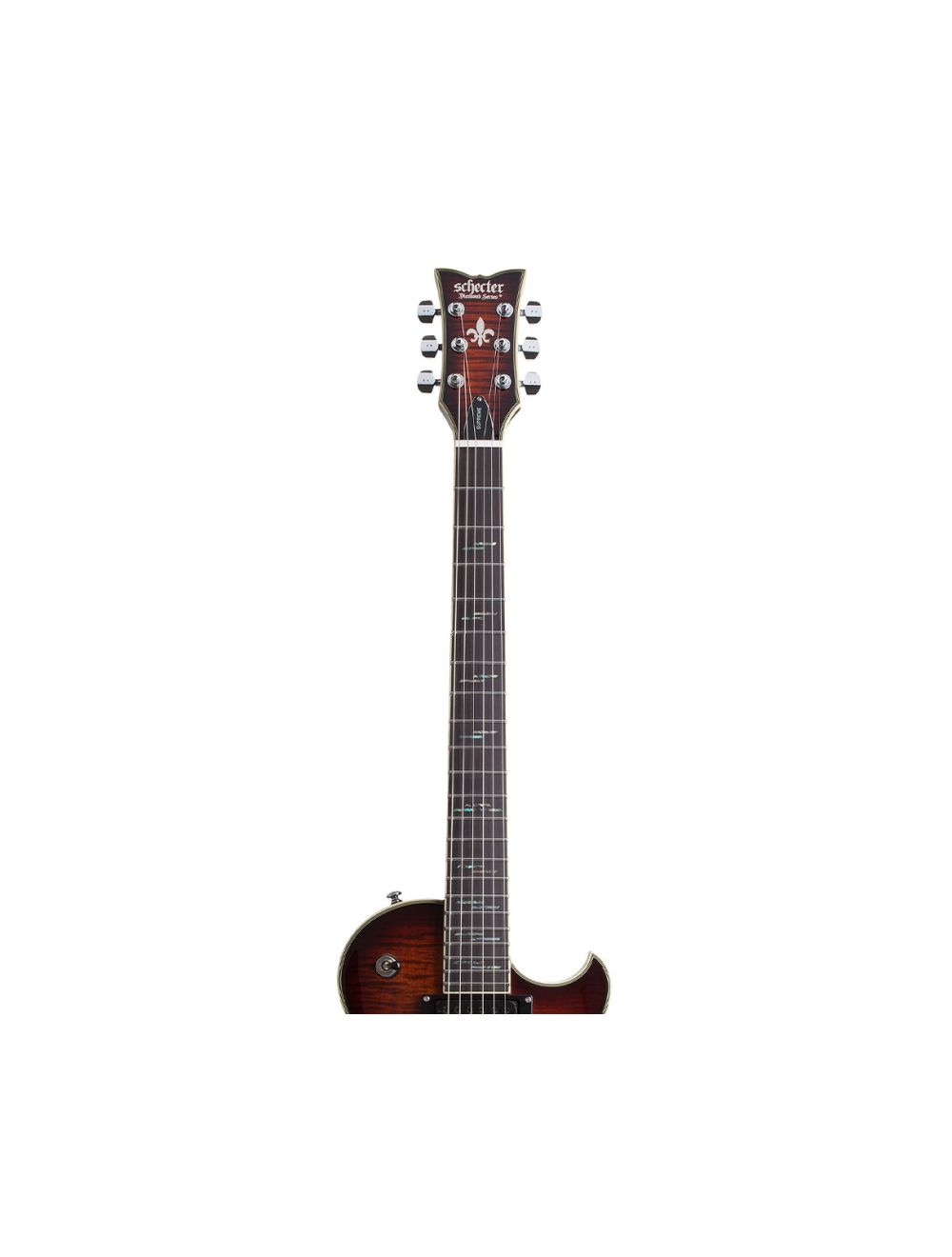 Schecter Solo-II Supreme - Cat’s Eye Black Burst