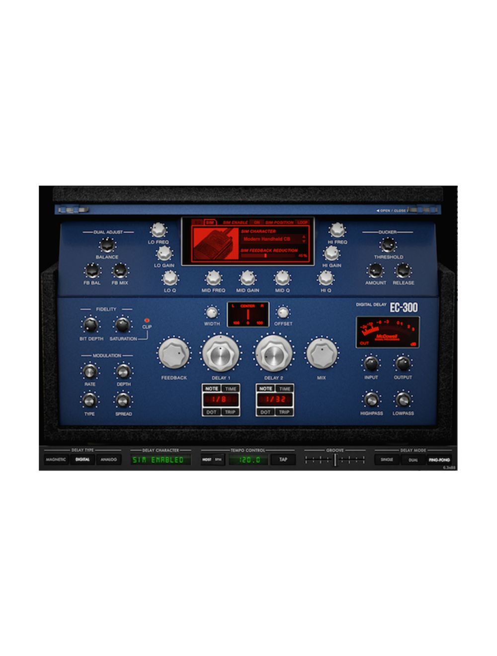 McDSP Plugins EC-300 HD v7 Echo Collection