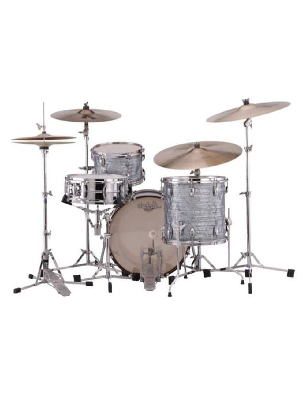 Ludwig Custom Maple Fab 3pc Shell Pack w/22" Kick - Sky Blue