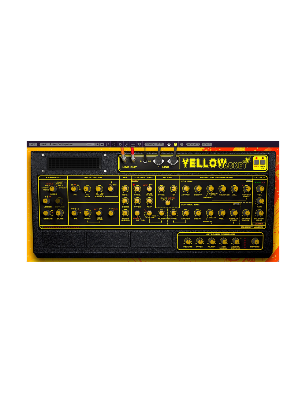 Cherry Audio Yellowjacket Synthesizer