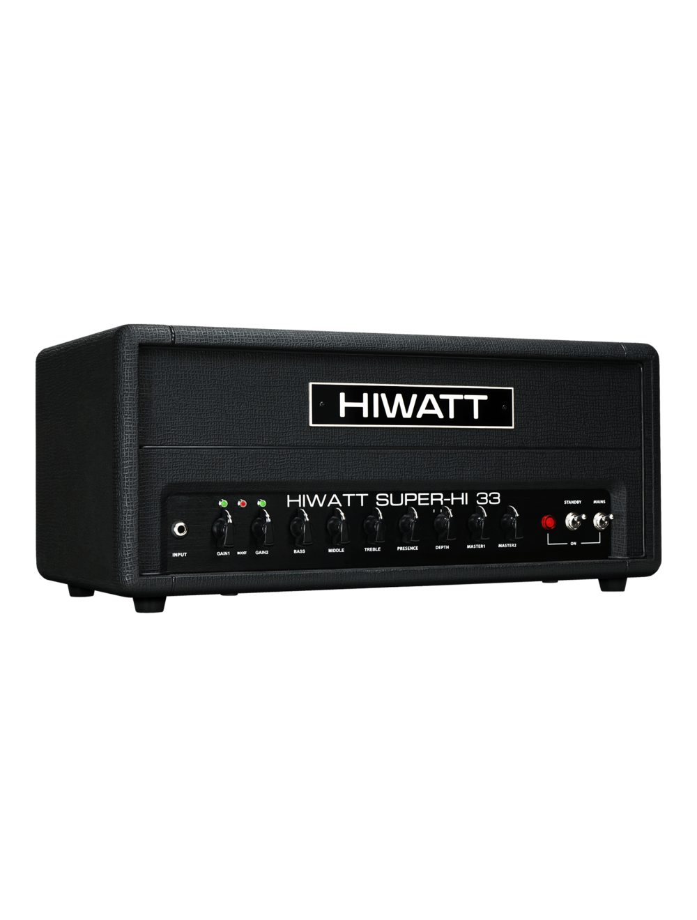 Hiwatt T-Series SUPER-HI 33 30-Watt Hi-Gain Tube Amp Head - Black - Open Box