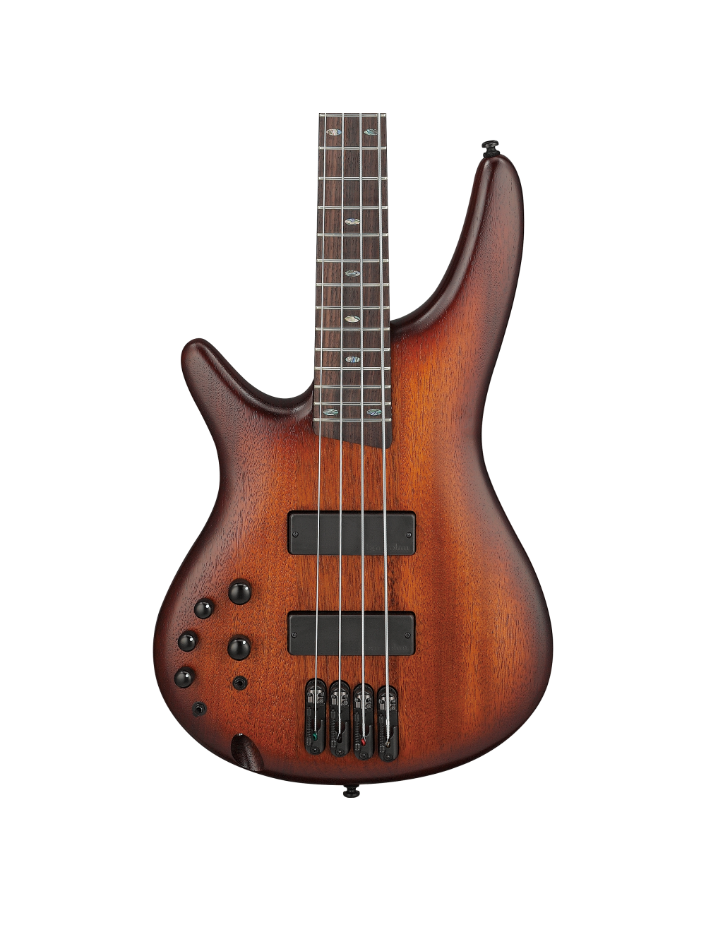 Used Ibanez SR500AL SR Standard Left Handed Bass Mahogany Brown Burst Low Gloss