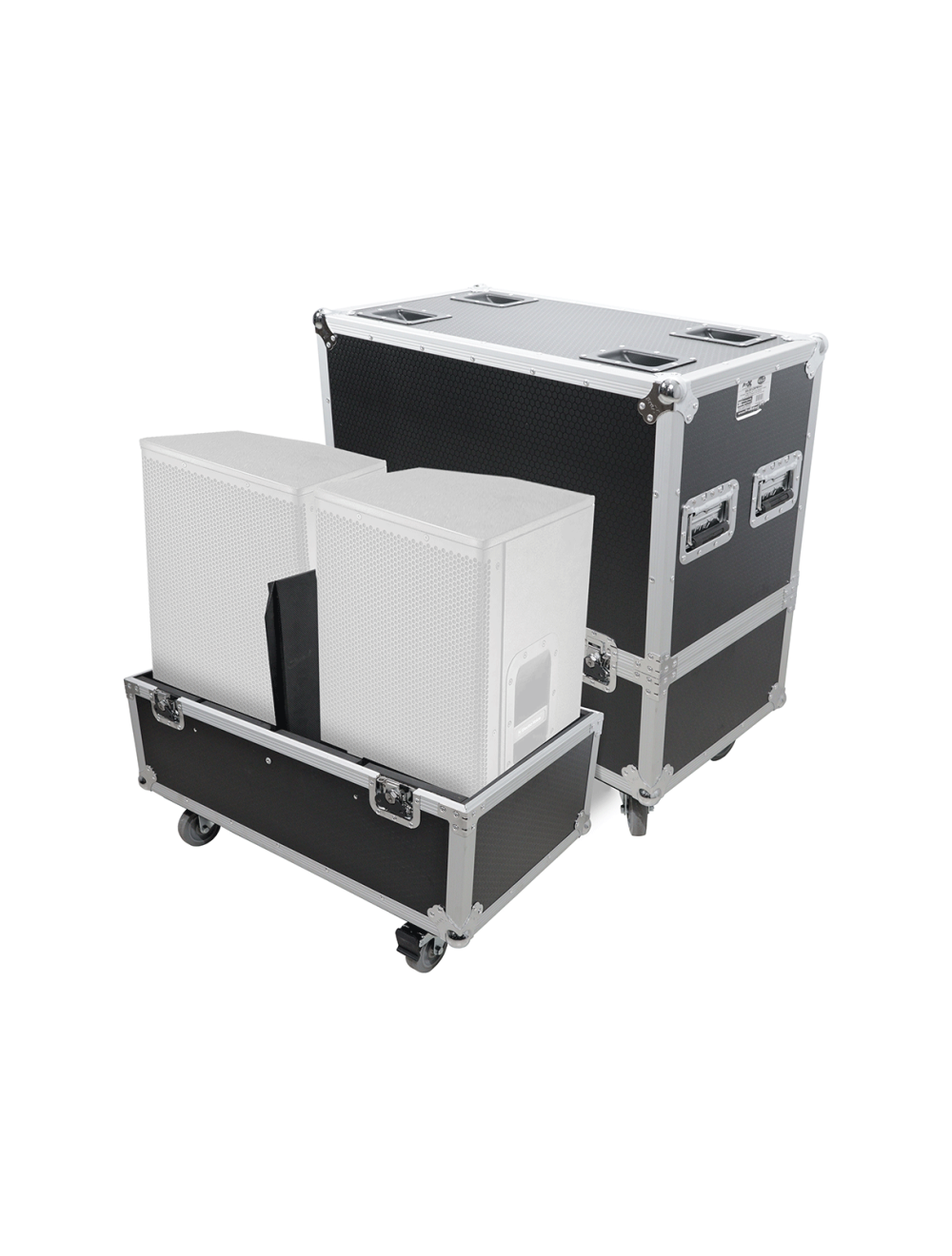 ProX XS-SP2X12W MK2 ATA Flight Case for Two 12" Speakers