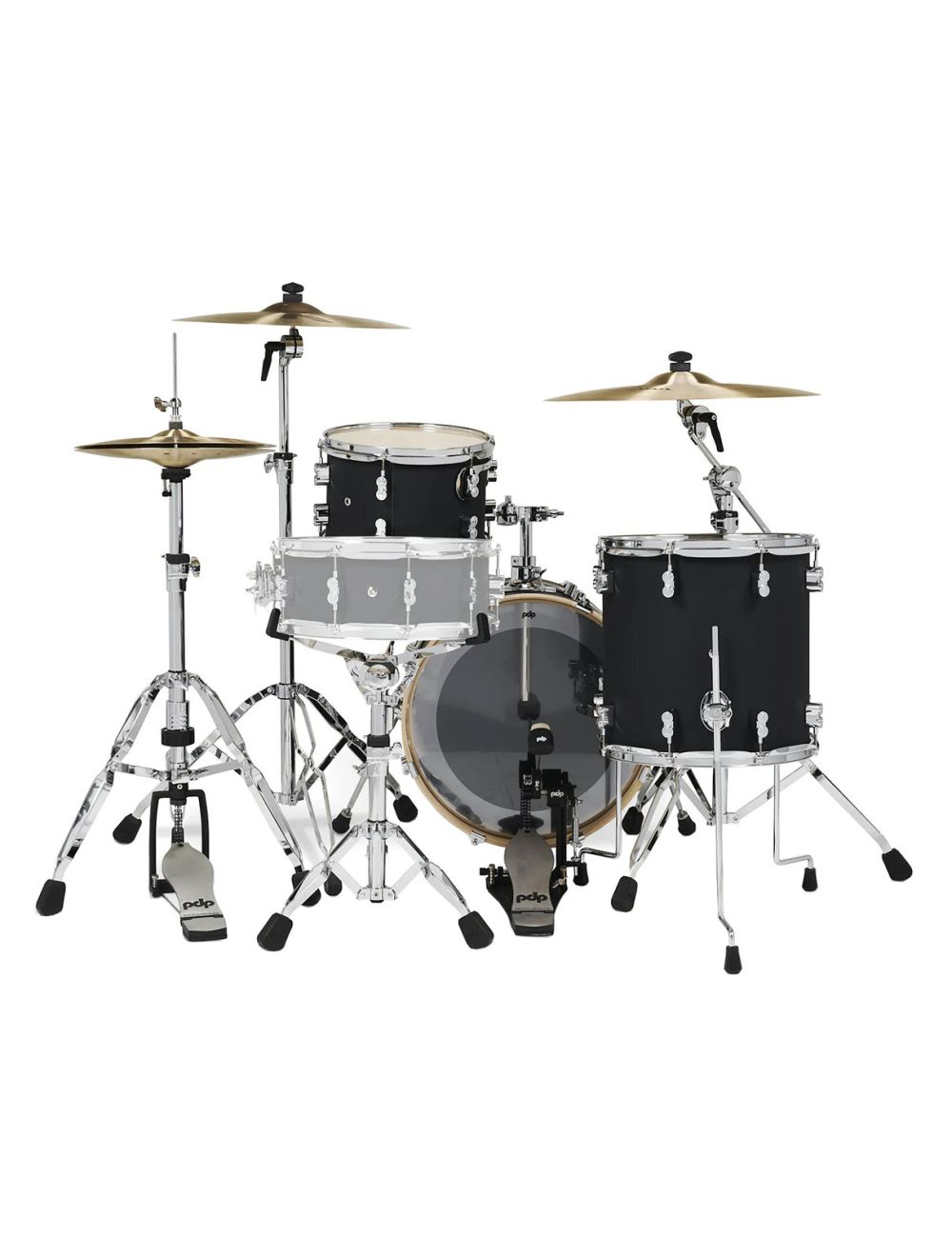 Open Box PDP Concept Maple 3-Piece Bop Shell Pack - Satin Black