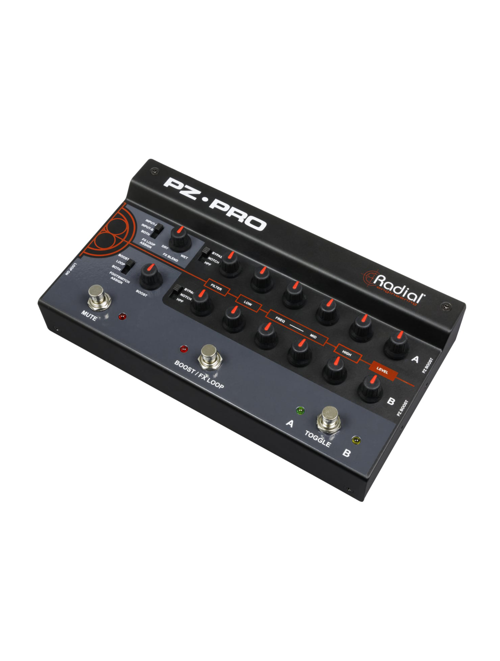 Radial PZ-Pro 2-Channel Acoustic Instrument Preamp & DI
