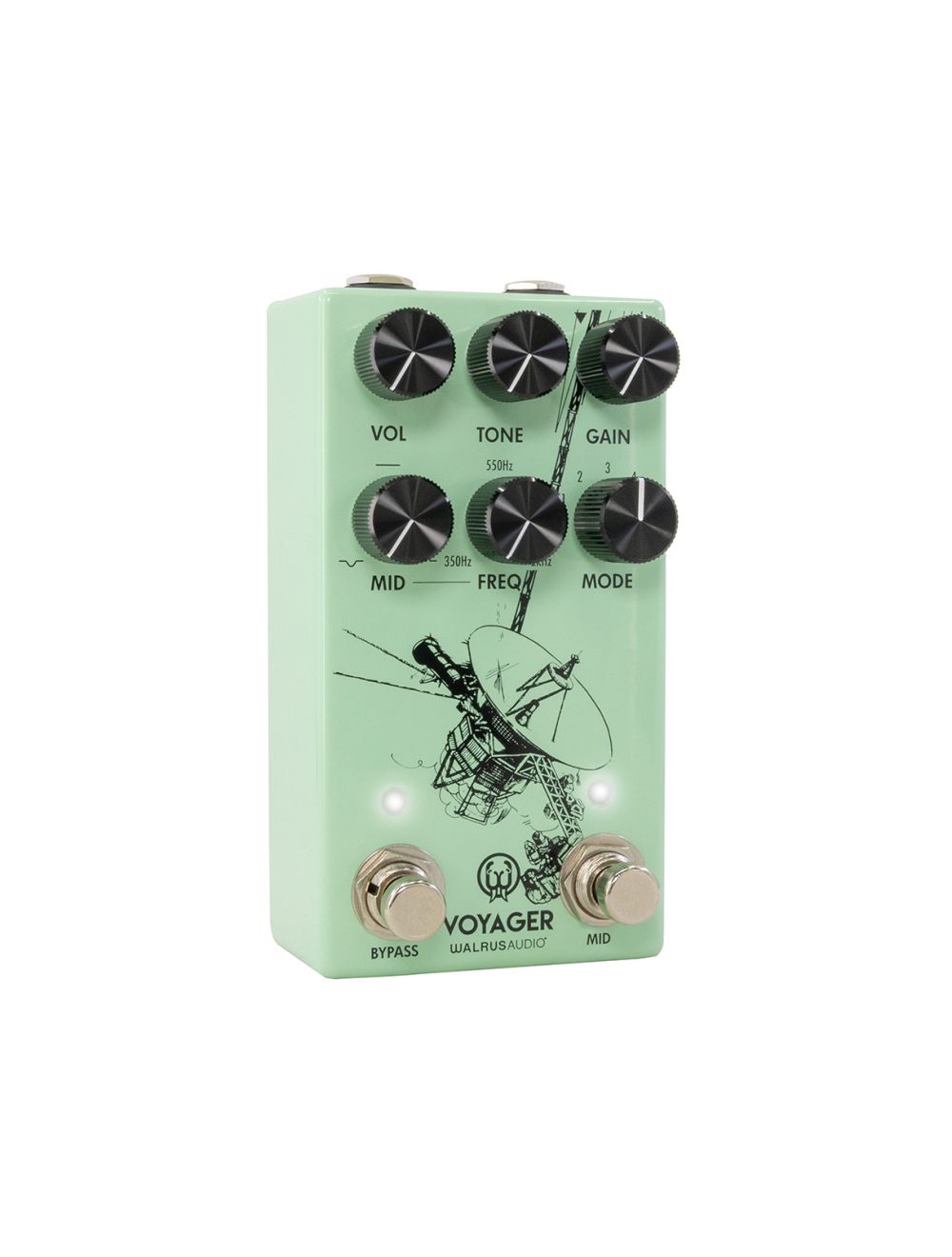 Walrus Audio Voyager Pre-Amp/Overdrive MKII Pedal - Seafoam - Open Box