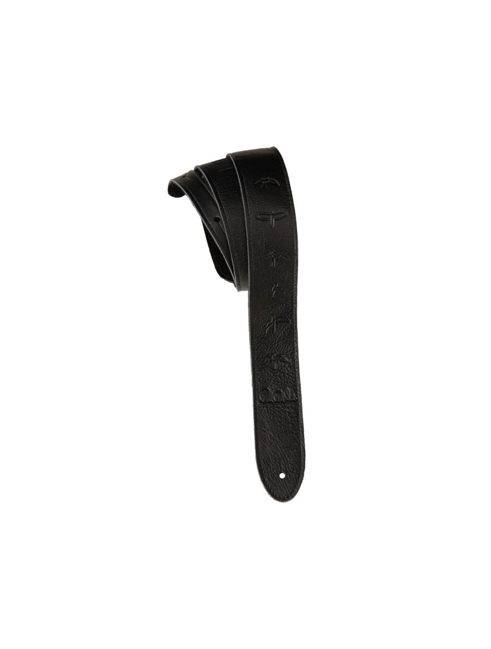 PRS 2" Leather Birds Guitar Strap - Black