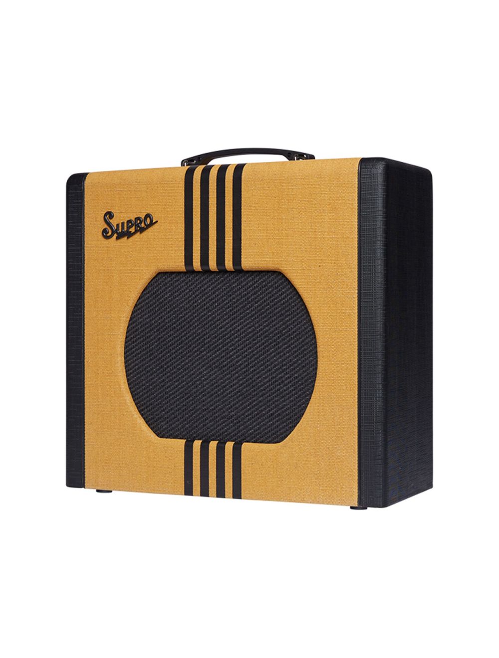 Supro 1822RBC Delta King 12 15-Watt 1x12" Tube Combo Amp - Tweed/Black