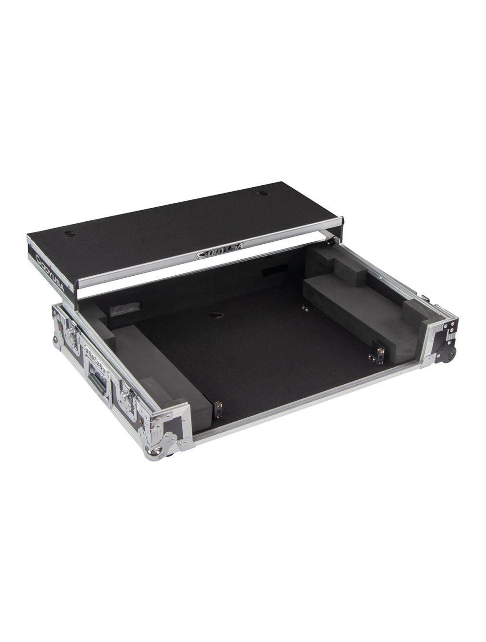 Odyssey FZGSDDJFLX10CW Pioneer DDJ-FLX10 Glide Style Flight Case w/Corner Wheels
