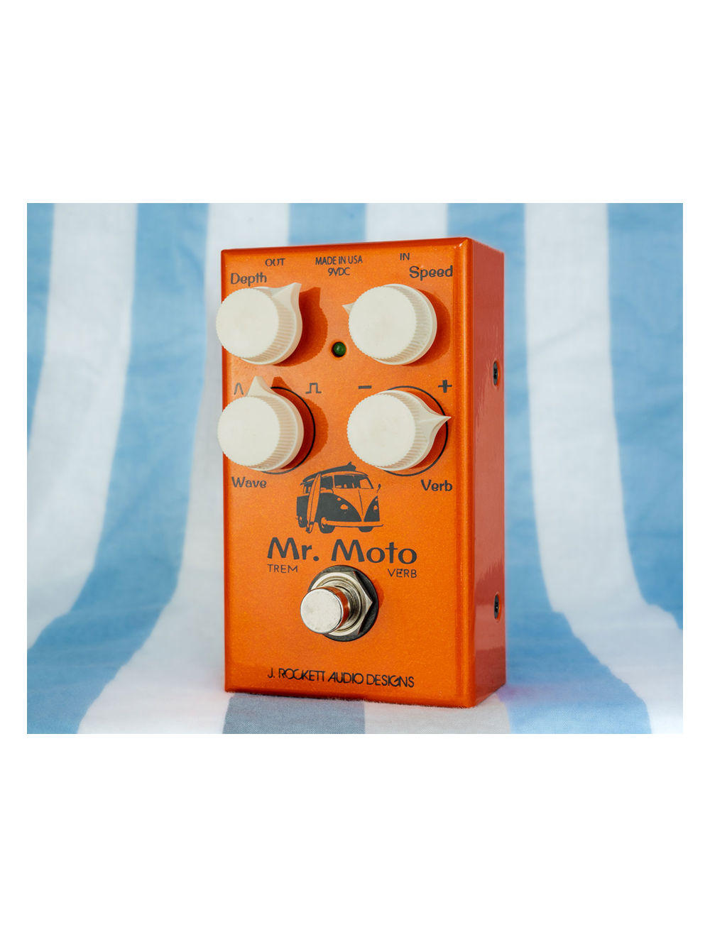 J. Rockett Audio Designs Mr Moto Tremolo/Reverb Pedal - Open Box