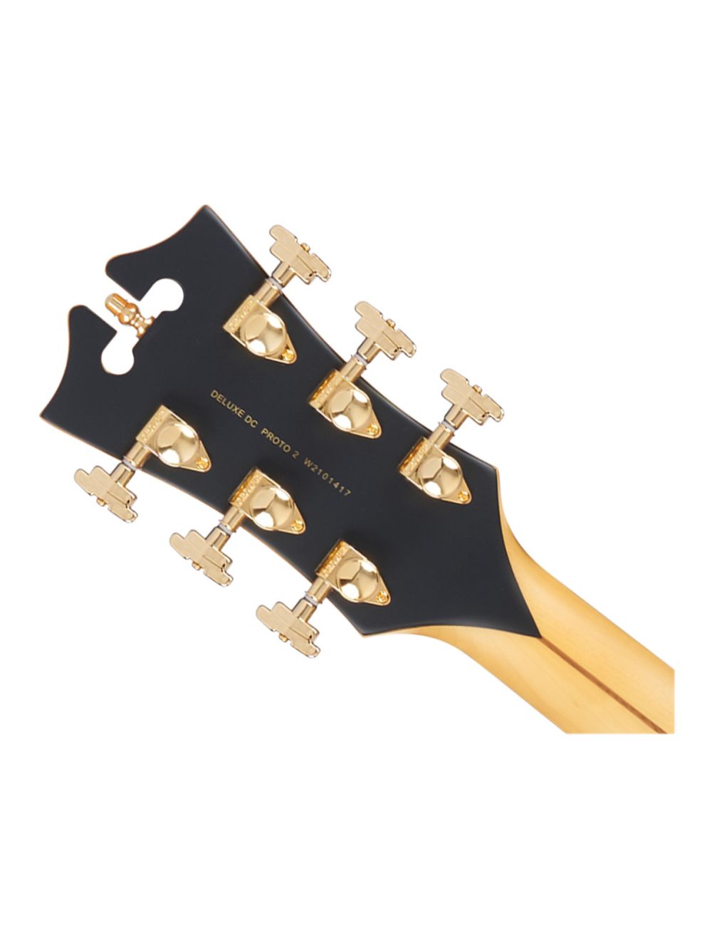 D'angelico Deluxe DC w/ Stop-Bar Tailpiece - Satin Honey