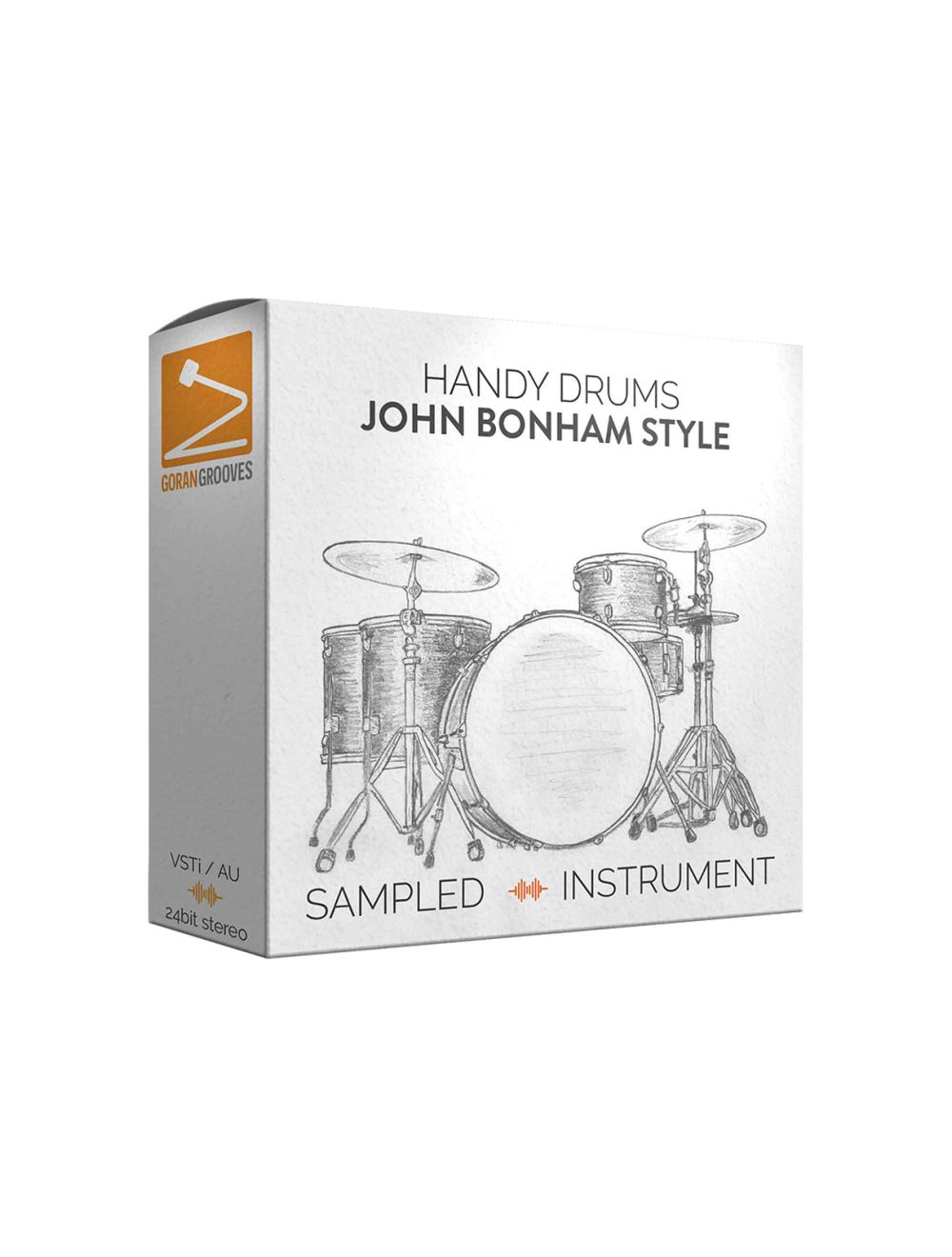 Goran Grooves Handy Drums- John Bonham Style