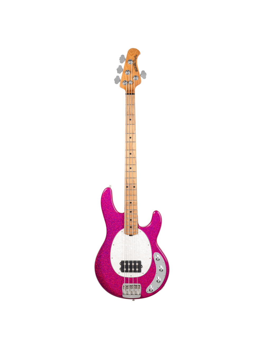 Ernie Ball Music Man StingRay Special Bass Guitar - Soda Pink Sparkle