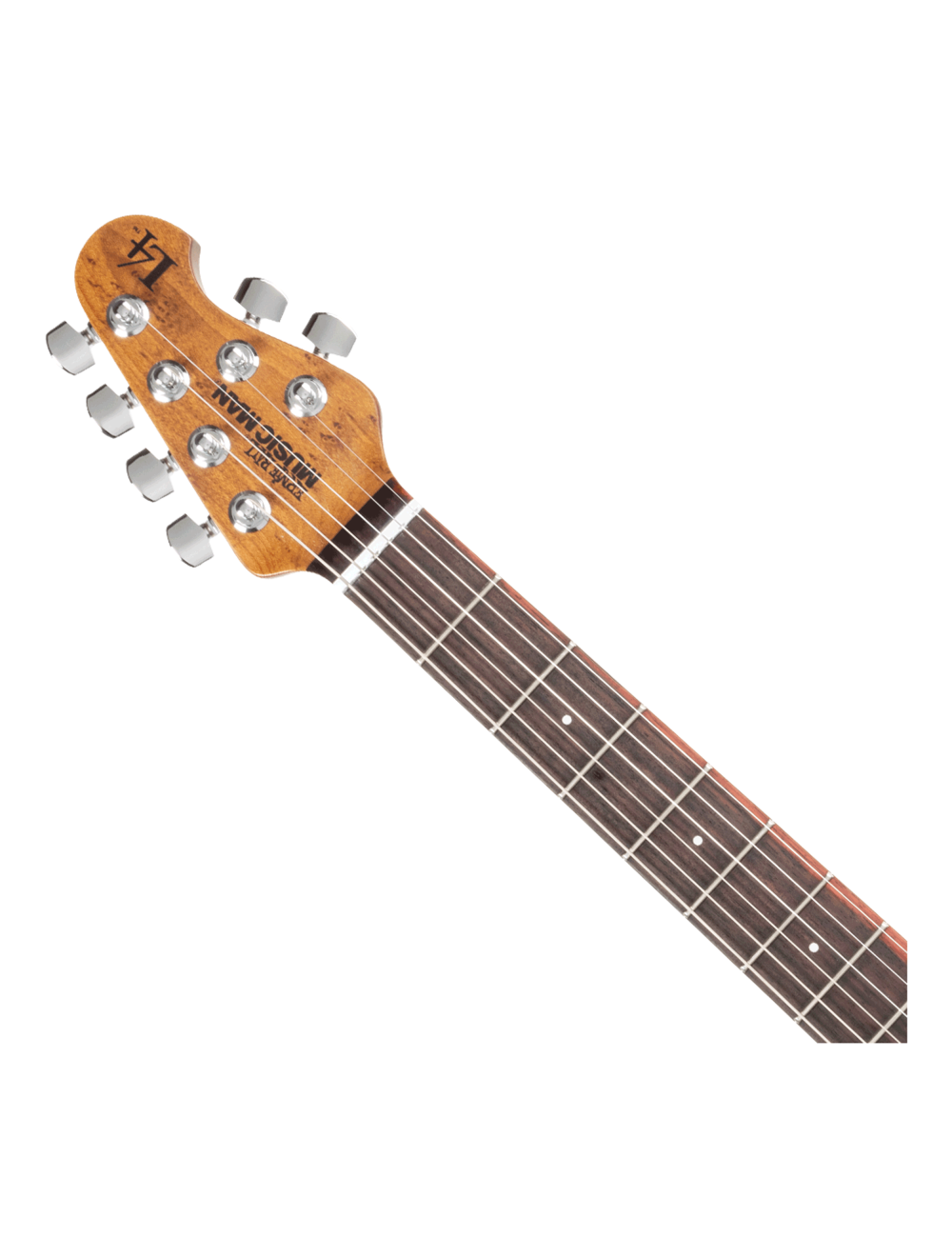 Ernie Ball Music Man Luke 4 HH Electric Guitar - Black Sparkle