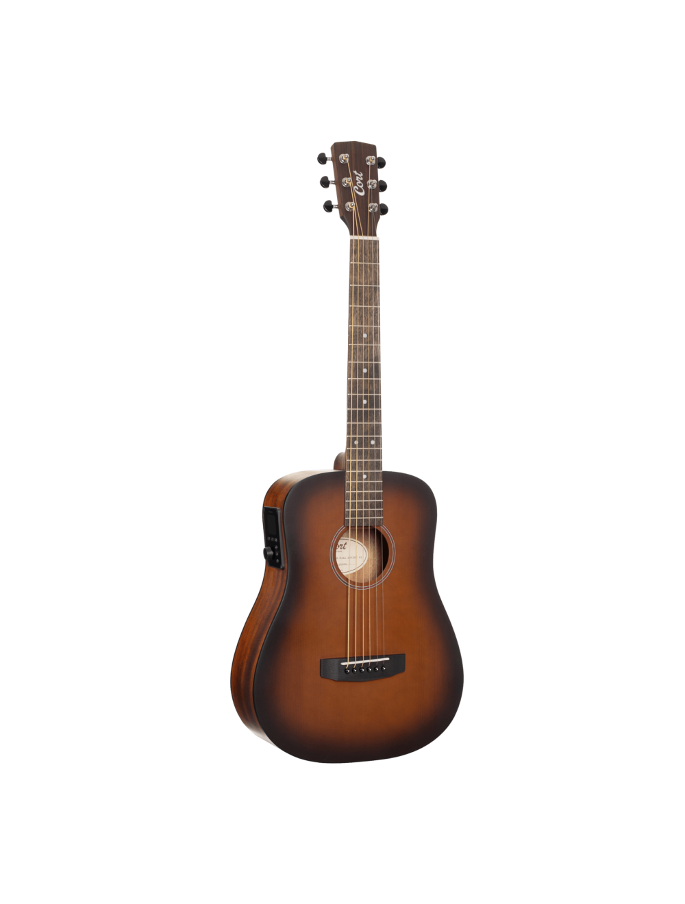 Cort Earth Go HyVibe Acoustic-Electric Guitar w/Bag - Burst