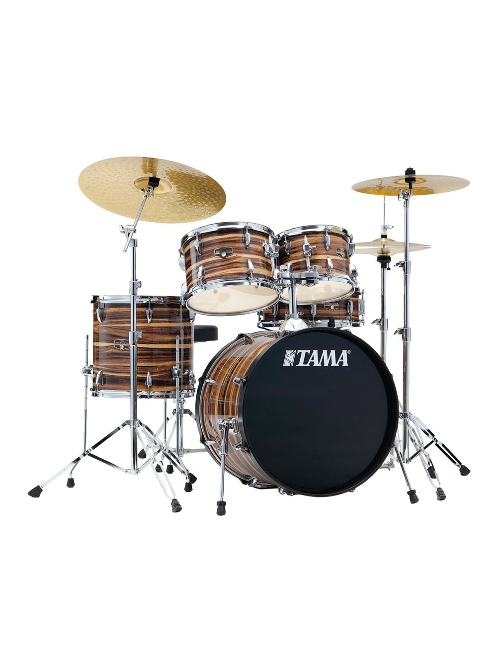 Tama Imperialstar 5-piece Complete Kit - Coffee Teak Wrap