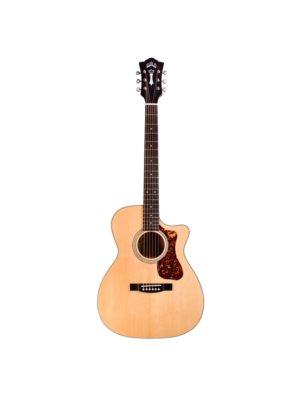 Guild OM-140CE Orchestra Cutaway Acoustic/Electric Guitar - Natural - B-Stock