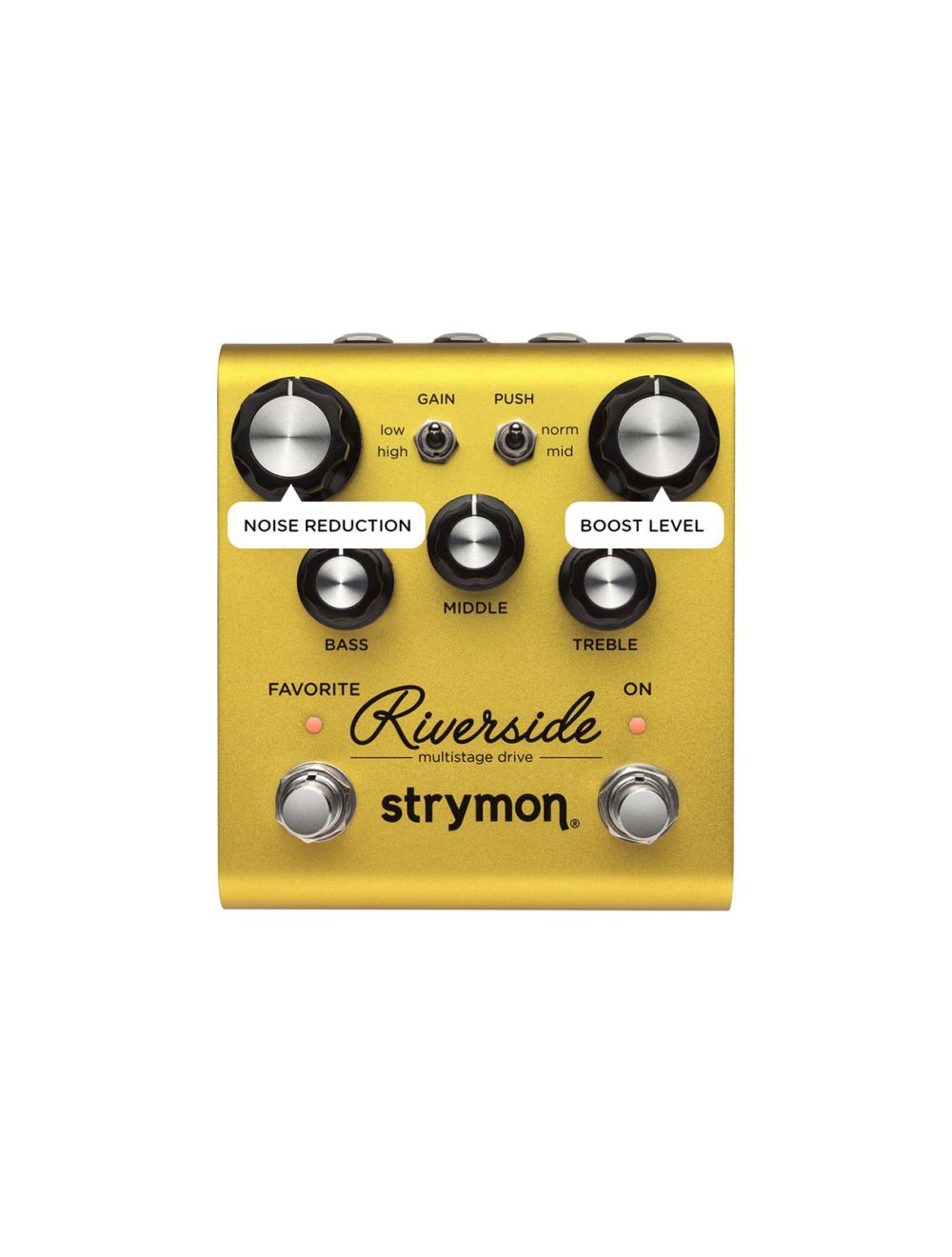 Strymon Riverside Multi-Stage Overdrive Effect Pedal - Used