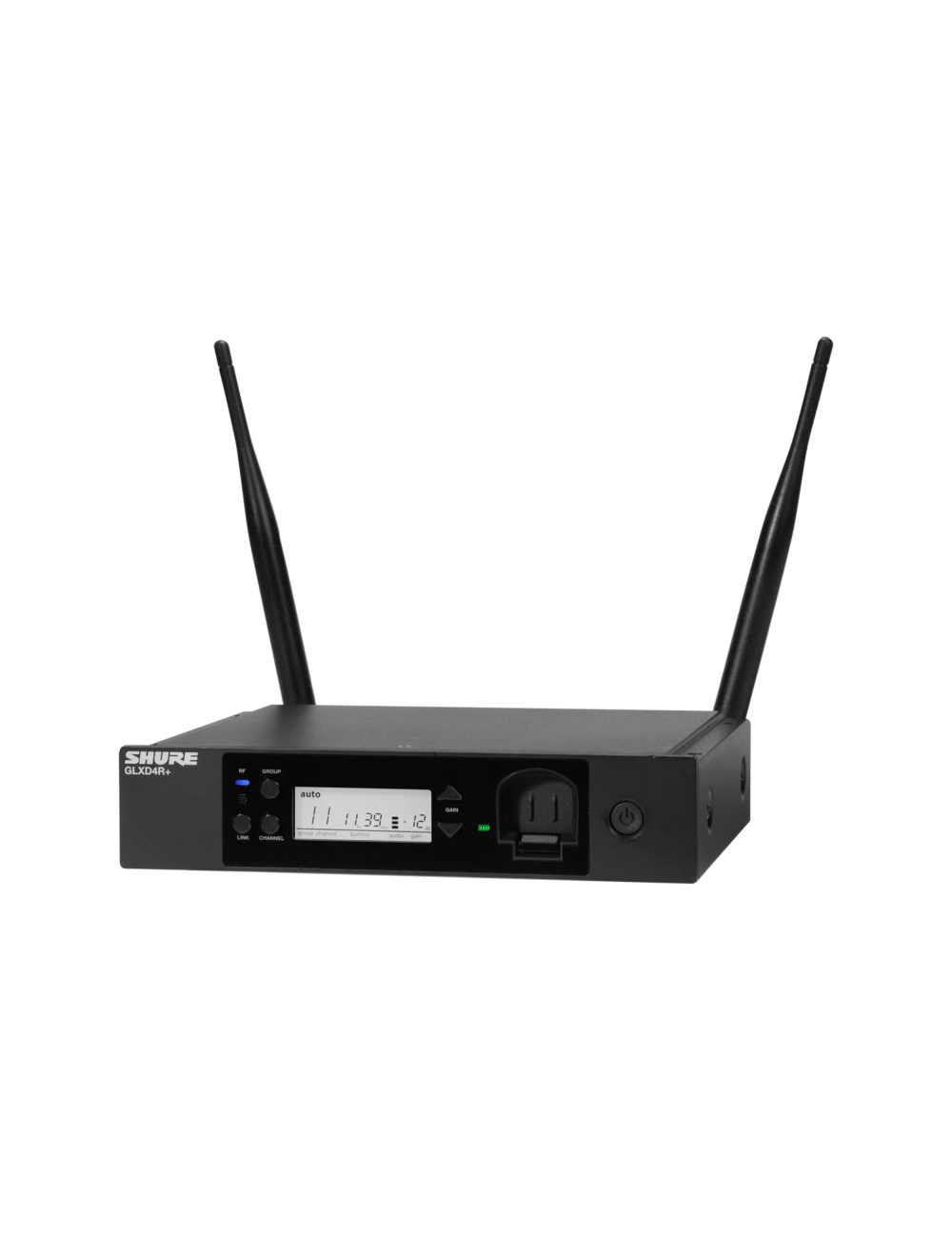 Shure GLXD4R+ Digital Wireless Dual Band Half-Rack Receiver - Z3