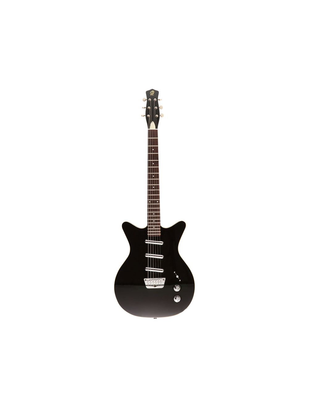 Danelectro '59 Triple Divine Electric Guitar - Black